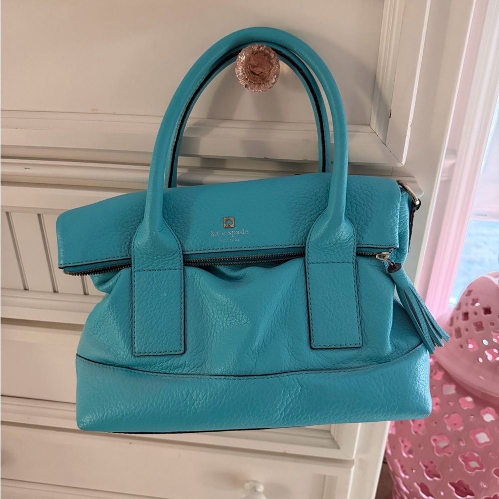 Kate Spade Turquoise Satchel Bag